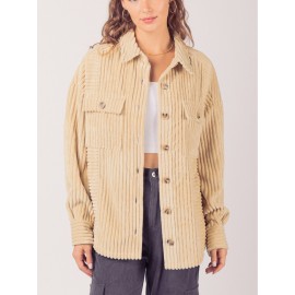 Women'S Winter Jacket - Elegant Long Sleeve Coat with Single-Breasted Button Front, Large Pockets - Warm Fall/Winter Outerwear for Everyday & Formal Events - SCACTO Women'S