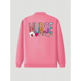 Women'S Casual Zip-Up Jacket with 