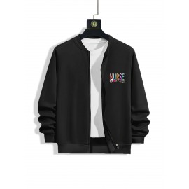 Women'S Casual Zip-Up Jacket with 